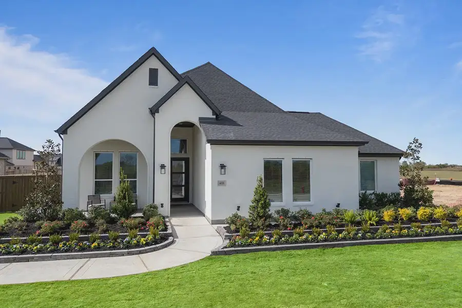 Front exterior of a home in the Attwater 55s community, located in Waller, TX (Image 2). Front exterior of a home in the Attwater 55s community, located in Waller, TX (Image 2).