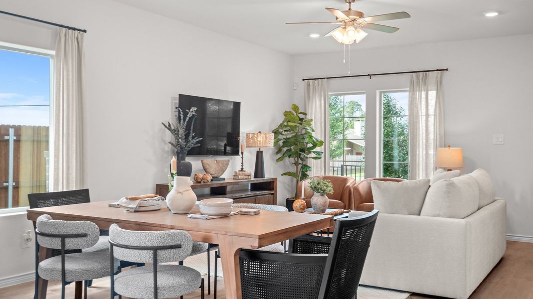 Furnished interior in a model home at California Meadows in Arlington (Image 28). Furnished interior in a model home at California Meadows in Arlington (Image 28).