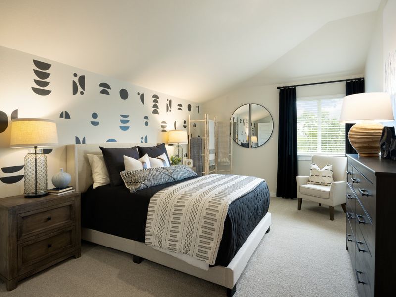 Furnished interior in a model home at Kingdom Heights in Rosenberg (Image 14). Furnished interior in a model home at Kingdom Heights in Rosenberg (Image 14).