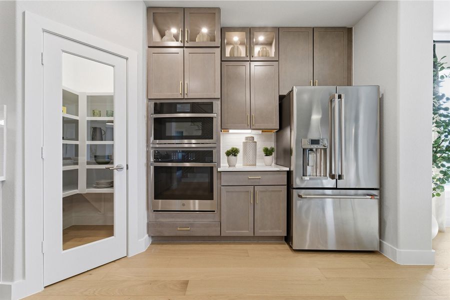 Furnished interior in a model home at Sundance Cove in Crosby (Image 36).