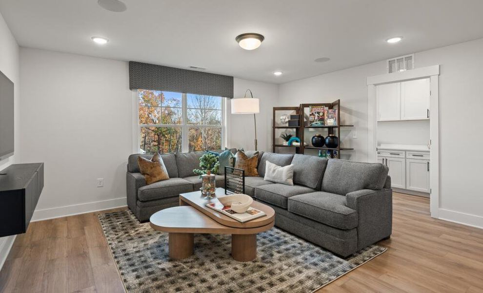 Furnished interior in a model home at Alexander Landing in Mint Hill (Image 24). Furnished interior in a model home at Alexander Landing in Mint Hill (Image 24).