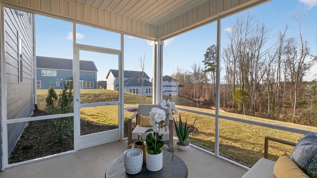 Exterior details of a home in The Grove at Winston Pointe, Clayton (Image 3).