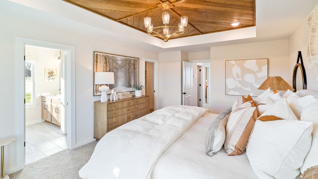 Furnished interior in a model home at Marlon's Creek in Spring Hill (Image 7). Furnished interior in a model home at Marlon's Creek in Spring Hill (Image 7).