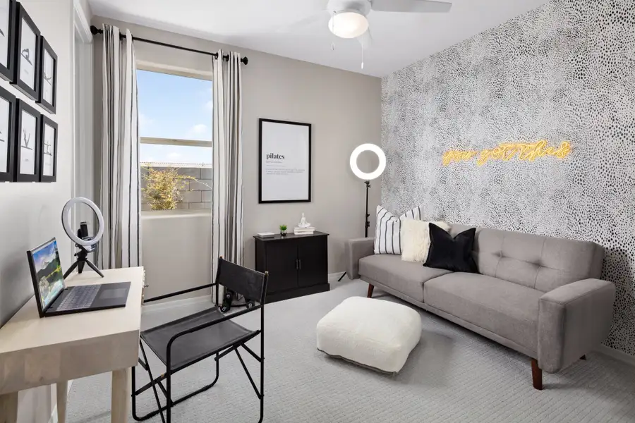 Furnished interior in a model home at Tirreno at IronWing: Tirreno in Litchfield Park (Image 12). Furnished interior in a model home at Tirreno at IronWing: Tirreno in Litchfield Park (Image 12).