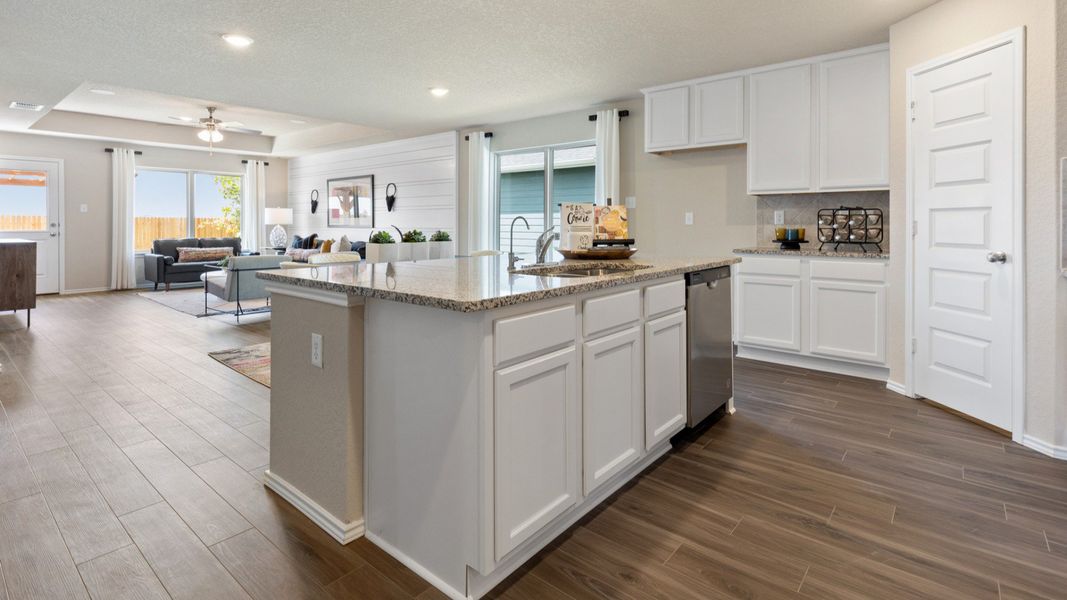 Swenson Heights Model Home Kitchen