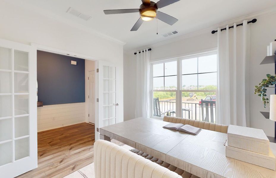 Hampton Study in New Home Design by Pulte Home Builders Nashville in Hamlet at Carothers Crossing