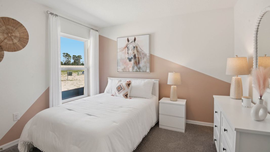 Furnished interior in a model home at Ocala Crossings South in Ocala (Image 21).