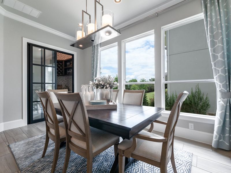 Furnished interior in a model home at Arcadia in Brentwood (Image 12). Furnished interior in a model home at Arcadia in Brentwood (Image 12).