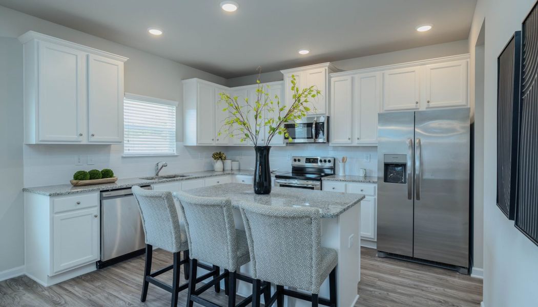 Furnished interior in a model home at Garden Walk in Jackson (Image 8). Furnished interior in a model home at Garden Walk in Jackson (Image 8).