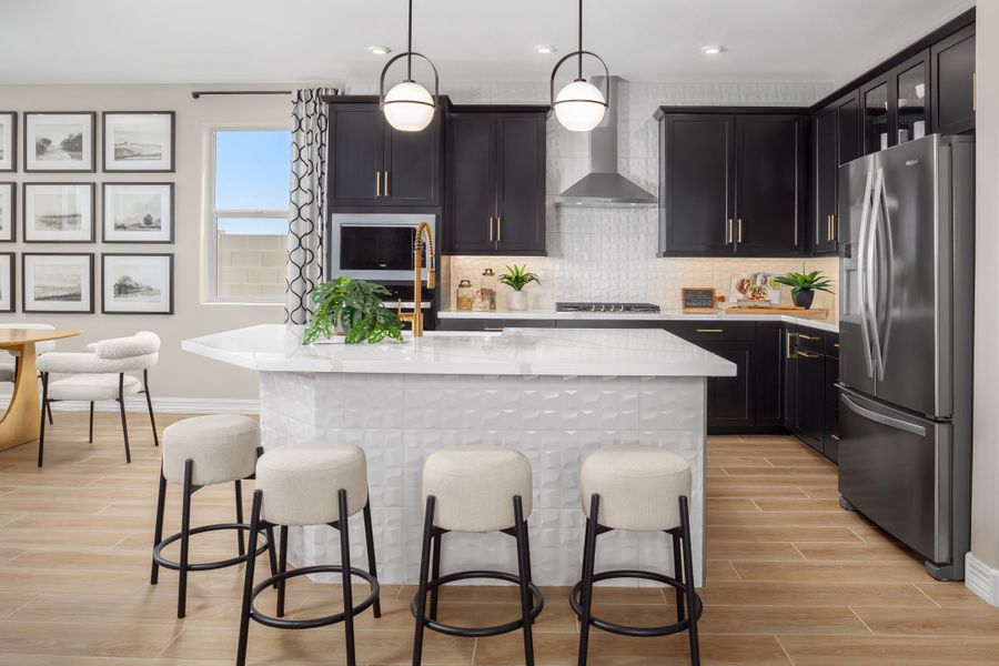 Furnished interior in a model home at Bethany Grove in Glendale (Image 8).