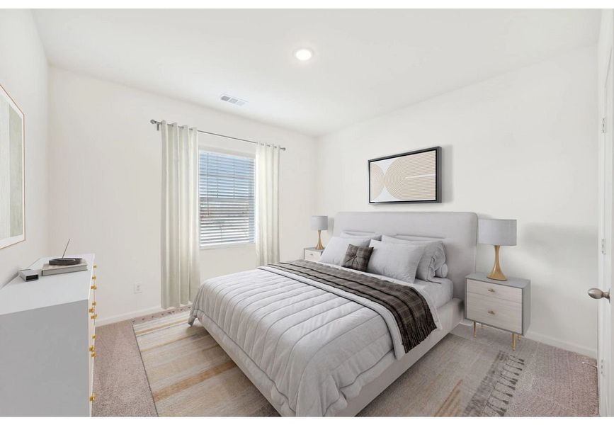 Furnished interior in a model home at Sunset Hills in Winter Haven (Image 6).