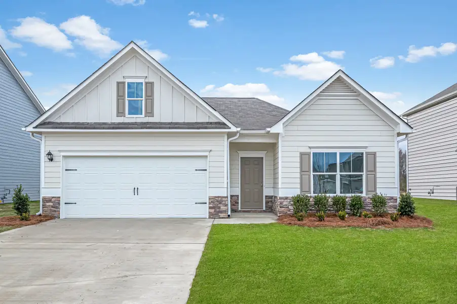 Front exterior of a home in the Jackson Hills community, located in Clarksville, TN (Image 2). Front exterior of a home in the Jackson Hills community, located in Clarksville, TN (Image 2).