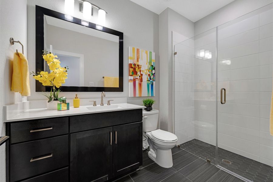 Furnished interior in a model home at Megan's Landing in Castroville (Image 5). Furnished interior in a model home at Megan's Landing in Castroville (Image 5).