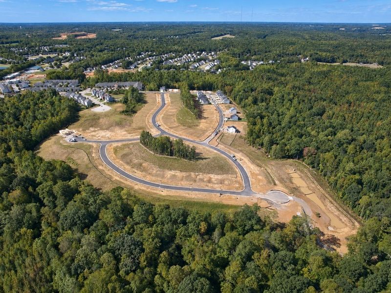 Site preparation and early development at Riverwood Ranch in Clayton, NC (Image 16).