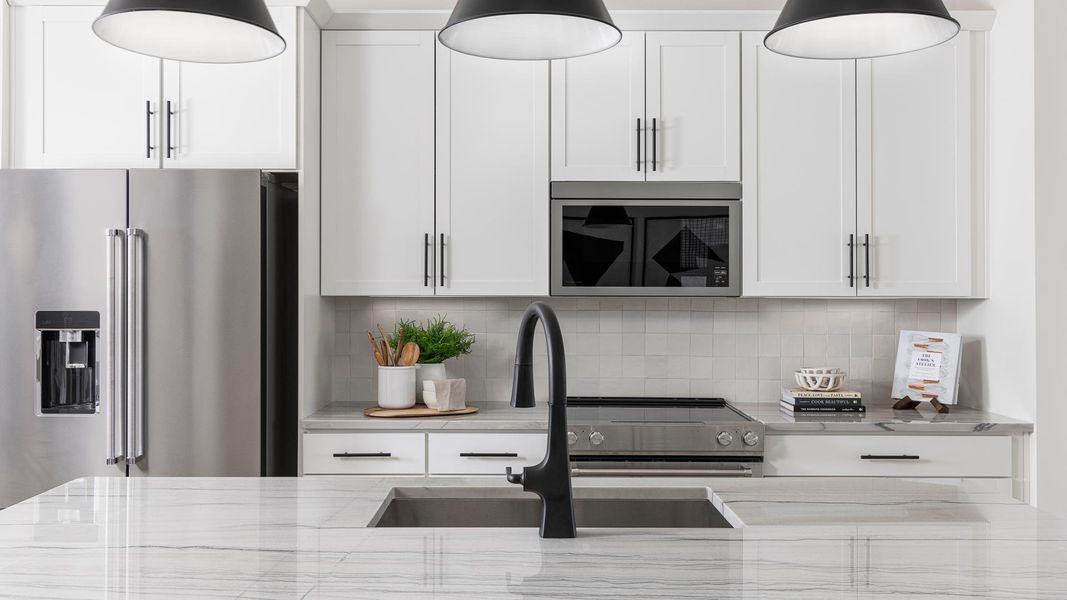 Luxury included finishes from our curated Designer Appointed Features