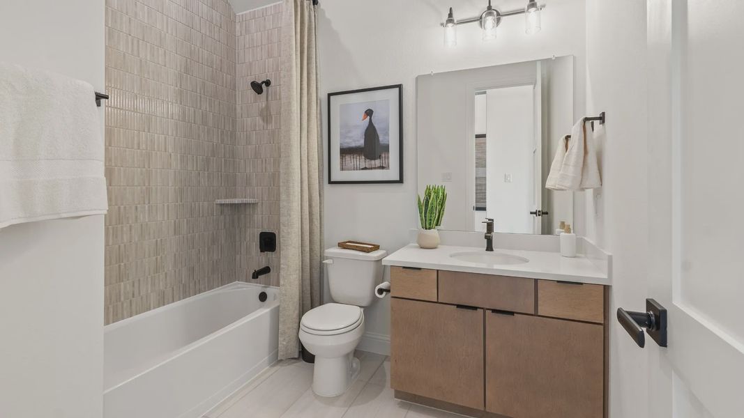 Luxurious tub with exquisite tilework in River Ranch.