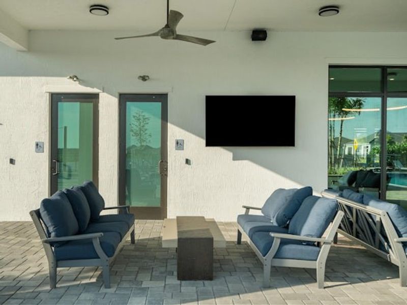 Exterior details of a home in BELTERRA, Port St. Lucie (Image 76).