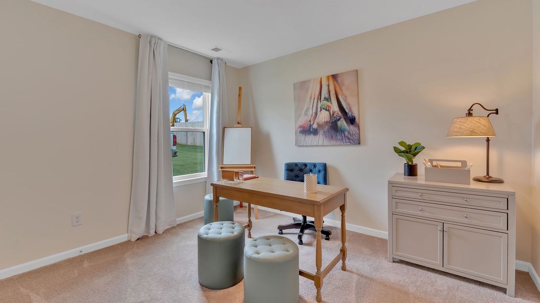 Furnished interior in a model home at Johnson Farms in Greeneville (Image 20).