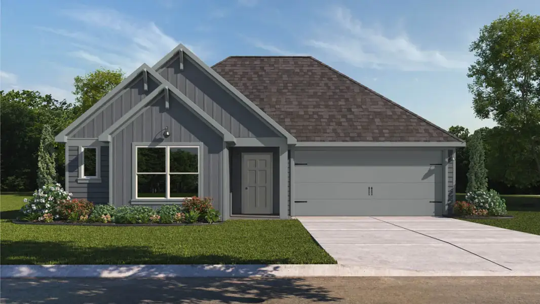 Front exterior of a home in the Harvest Meadows community, located in Holland, TX (Image 11).