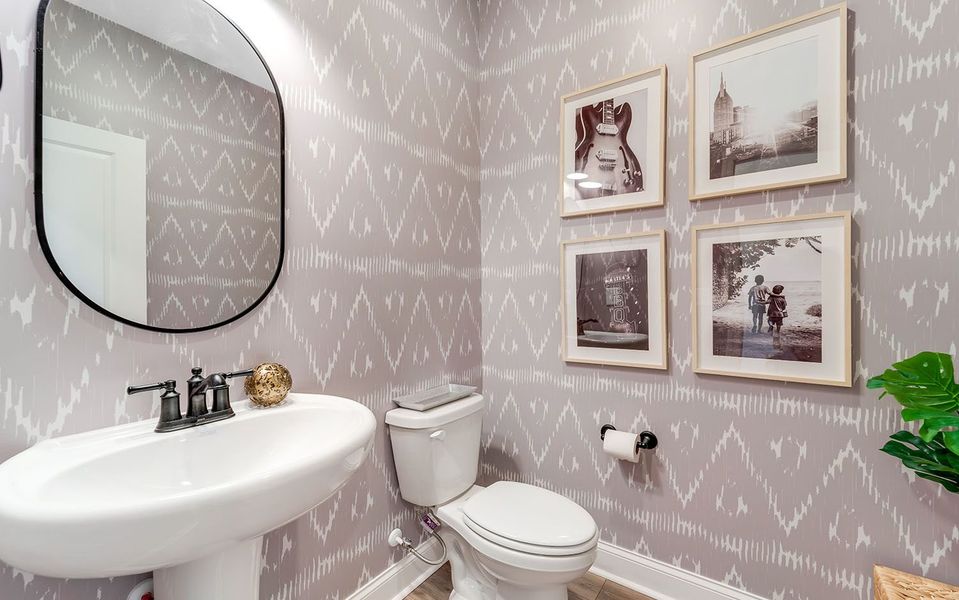 Furnished interior in a model home at The Retreat at Norman Farm in Hendersonville (Image 8).