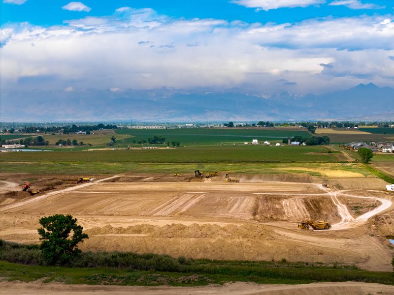 Site preparation and early development at Mead Crossing in Mead, CO (Image 10).