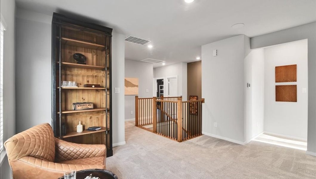 Furnished interior in a model home at Summer Place  35' in Montgomery (Image 31).