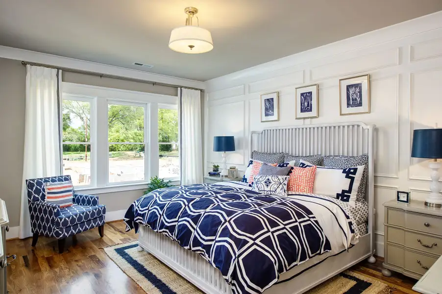 Furnished interior in a model home at Oakdale at Mordecai - Raleigh - Robuck Homes in Garner (Image 5). Furnished interior in a model home at Oakdale at Mordecai - Raleigh - Robuck Homes in Garner (Image 5).