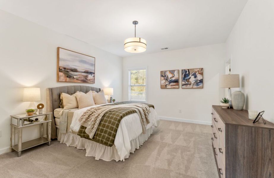 Furnished interior in a model home at The Reserve at Knollwood in Canton (Image 17).