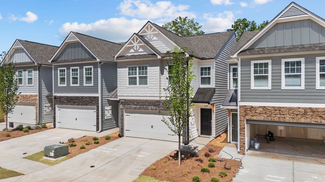 Front exterior of a home in the Owen Preserve community, located in Canton, GA (Image 2). Front exterior of a home in the Owen Preserve community, located in Canton, GA (Image 2).