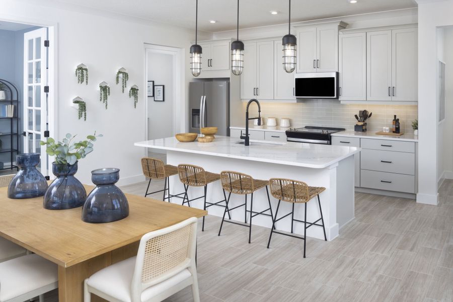 Furnished interior in a model home at Bonavie Cove in Fort Myers (Image 7). Furnished interior in a model home at Bonavie Cove in Fort Myers (Image 7).