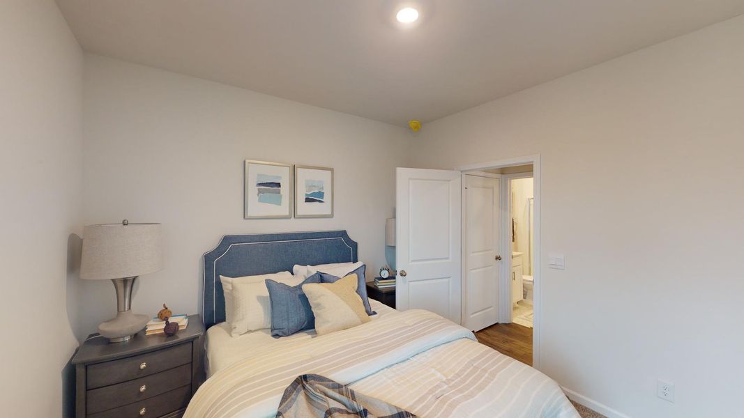 Furnished interior in a model home at Falls at Hickory in Hickory (Image 42). Furnished interior in a model home at Falls at Hickory in Hickory (Image 42).