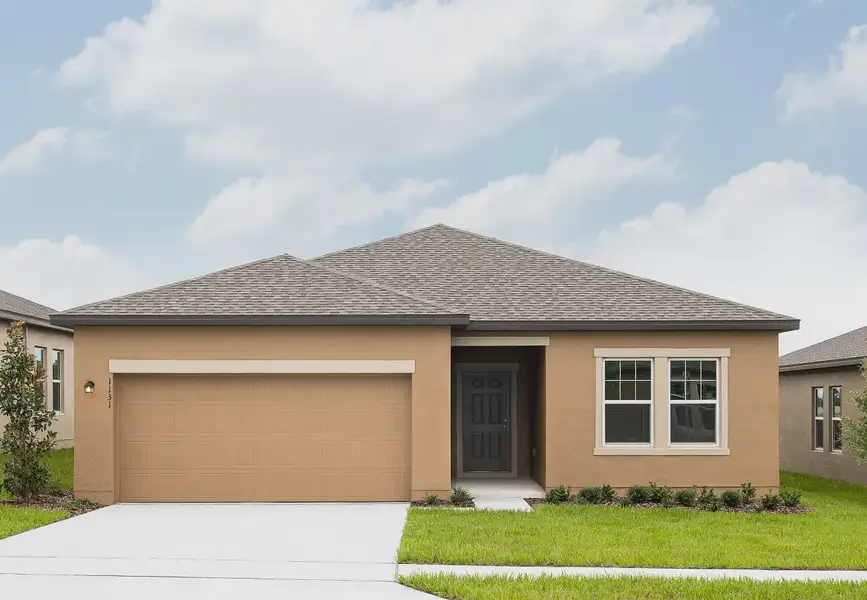 Front exterior of a home in the Sunset Hills community, located in Winter Haven, FL (Image 3).