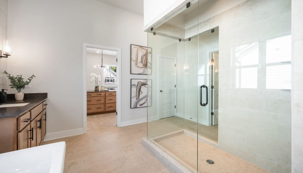 Furnished interior in a model home at Ponderosa Farms Manor in Gainesville (Image 38). Furnished interior in a model home at Ponderosa Farms Manor in Gainesville (Image 38).