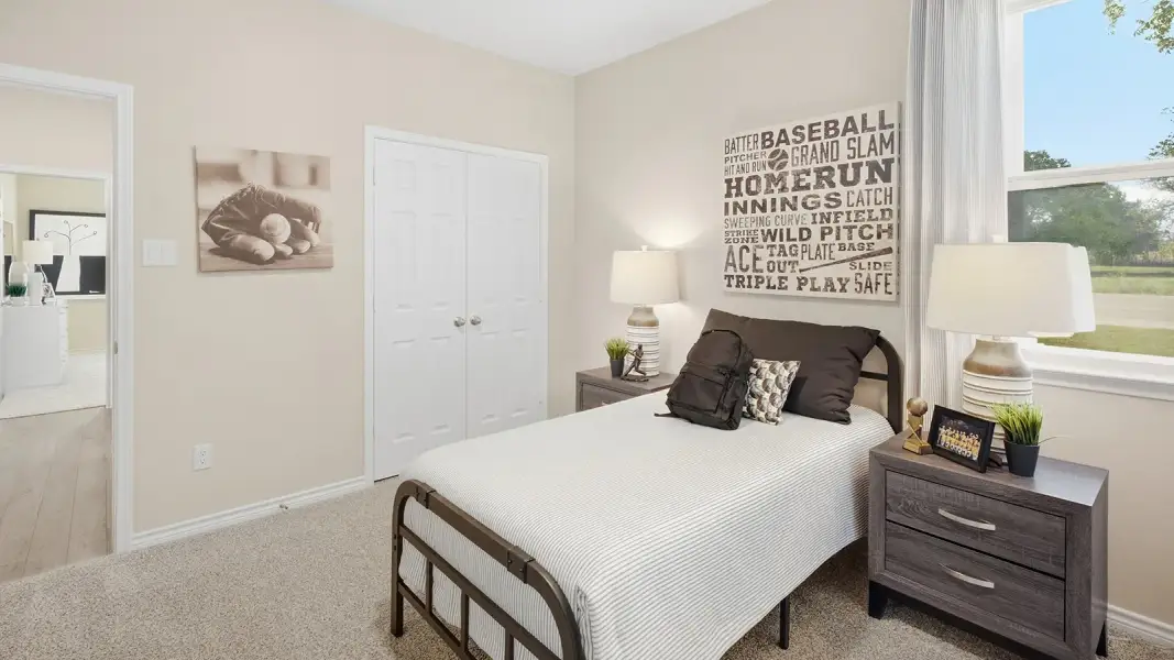 Furnished interior in a model home at Homestead in Temple (Image 22). Furnished interior in a model home at Homestead in Temple (Image 22).