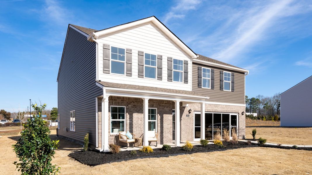 Front exterior of a home in the Abington Farms community, located in Hixson, TN (Image 2).