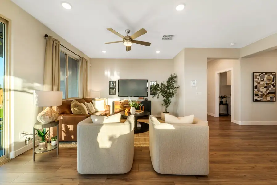 Furnished interior in a model home at Rancho Mirage in Maricopa (Image 12). Furnished interior in a model home at Rancho Mirage in Maricopa (Image 12).