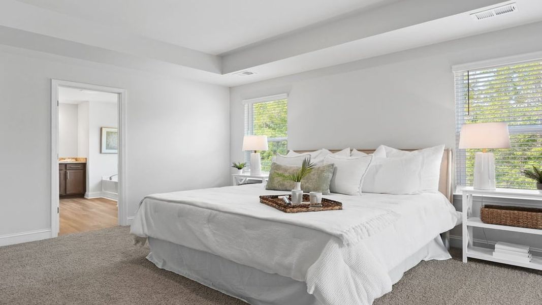 Furnished interior in a model home at Laurel Grove in Guyton (Image 9).