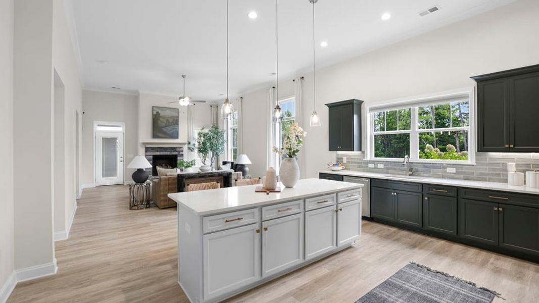 Furnished interior in a model home at Arrowood Acres in Enoree (Image 16).