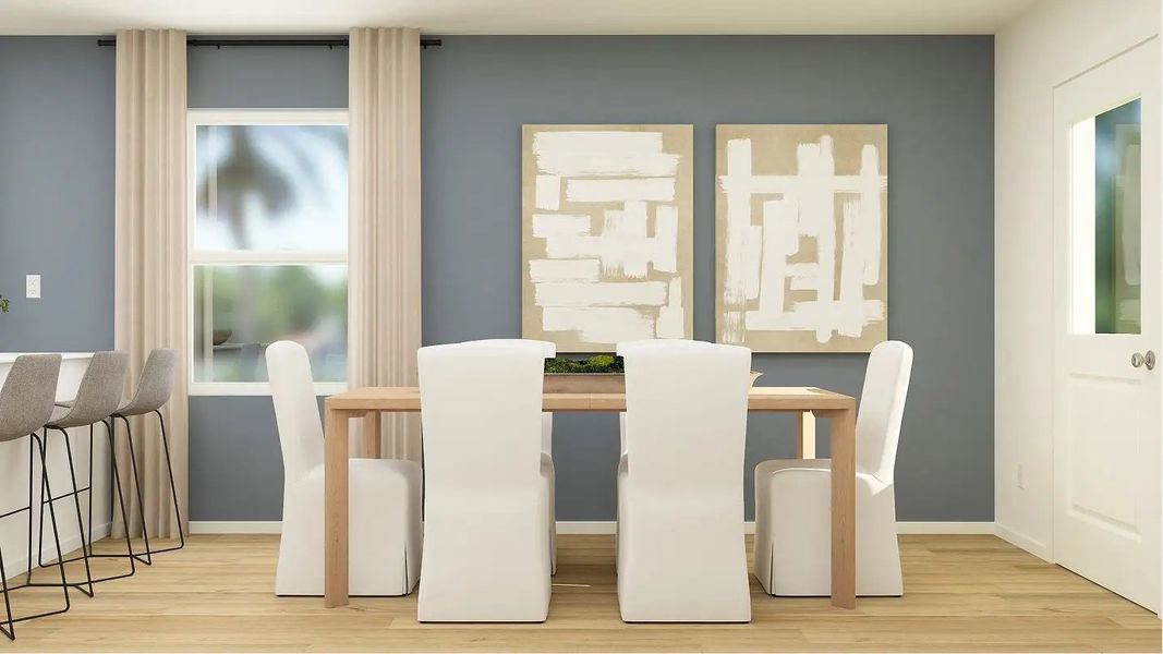 Furnished interior in a model home at Brentwood: Ascent in Davenport (Image 7). Furnished interior in a model home at Brentwood: Ascent in Davenport (Image 7).