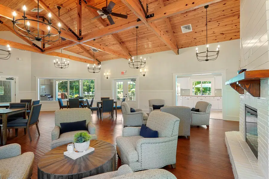 Furnished interior in a model home at Amelia Walk in Fernandina Beach (Image 7).