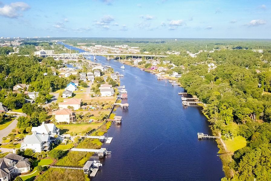 SC Intercoastal Waterway Aerial