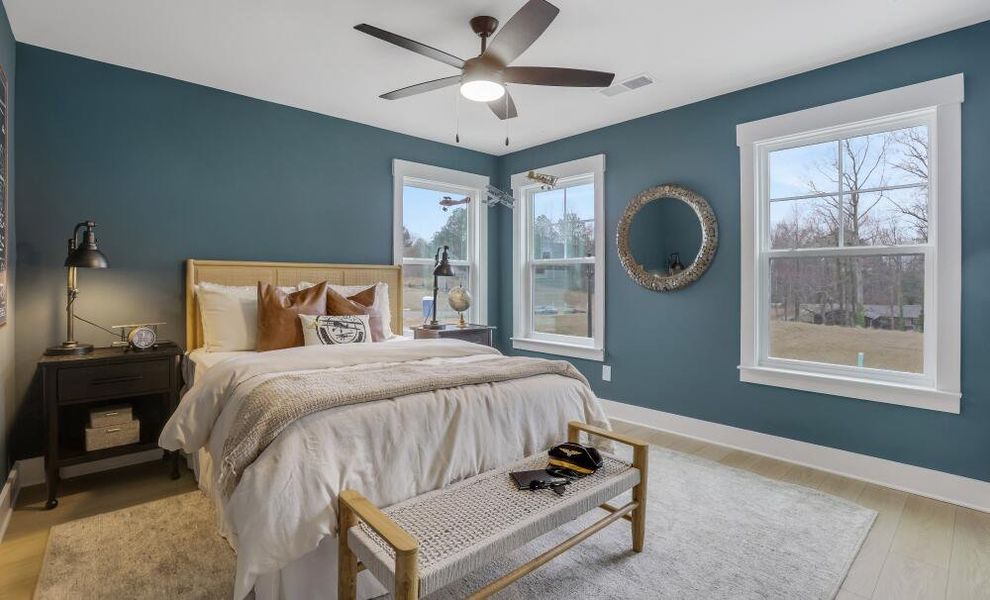 Furnished interior in a model home at Villas at Dawsonville in Dawsonville (Image 17).