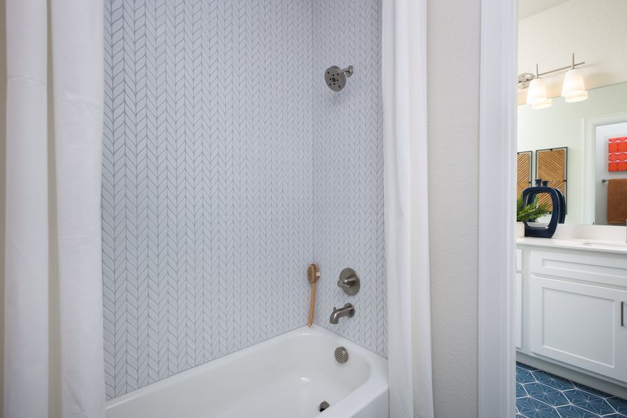 Close-up of interior finishes in a home at Clear Creek, Round Rock (Image 38).