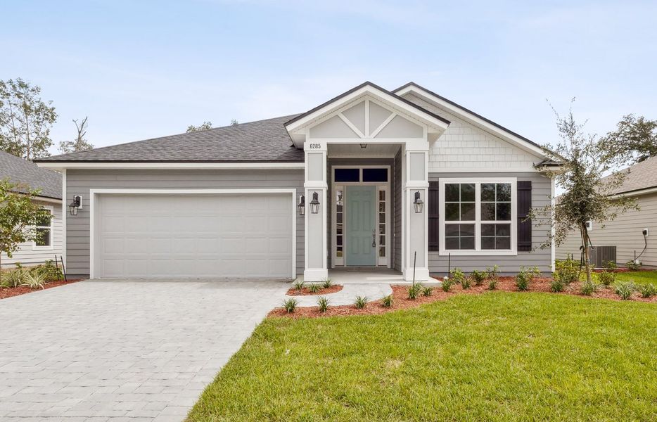 Front exterior of a home in the Weston Woods community, located in Jacksonville, FL (Image 11). Front exterior of a home in the Weston Woods community, located in Jacksonville, FL (Image 11).