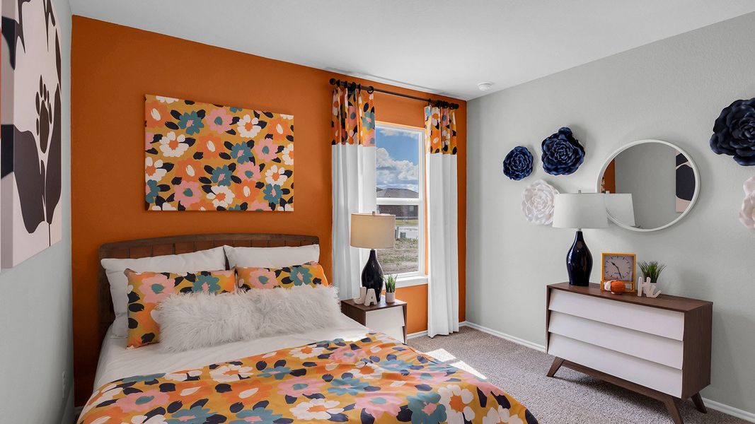 Furnished interior in a model home at Oak Ridge in Temple (Image 20).