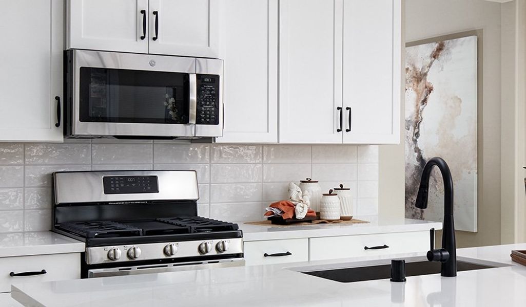 Furnished interior in a model home at Pine Grove Reserve in St. Cloud (Image 5).