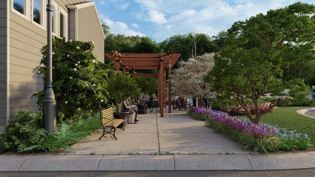 Image 3 of the Dominion at Garden Oaks - City Homes community in Houston, TX.