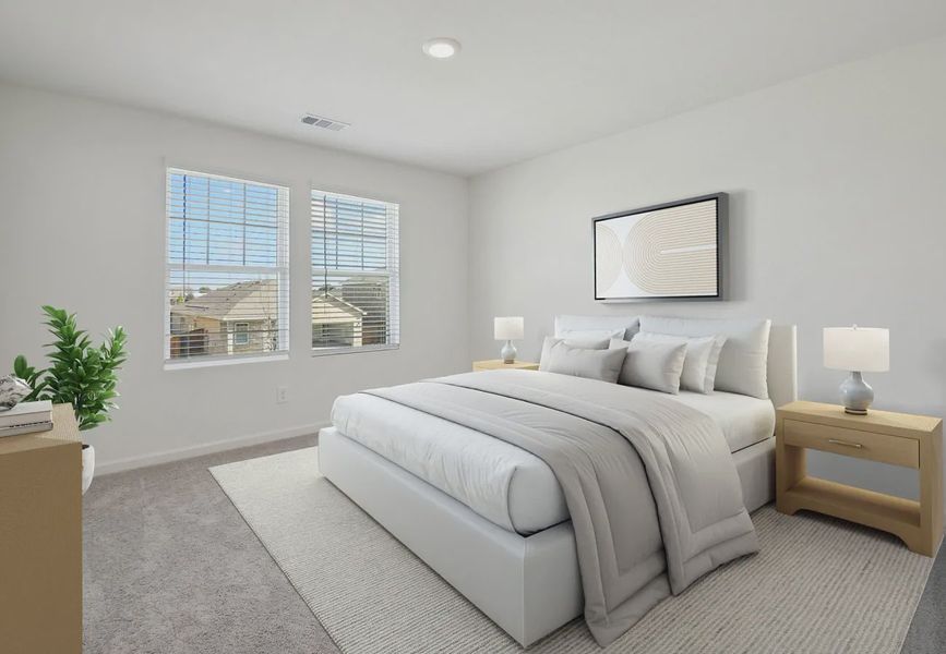 Furnished interior in a model home at Agave Trails in Buckeye (Image 24).