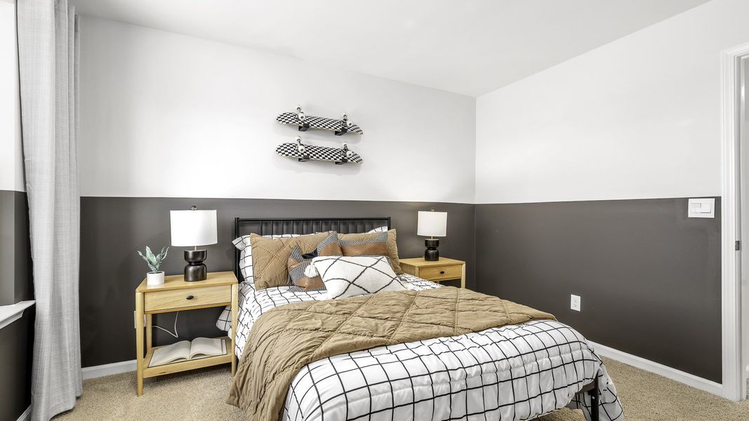 Furnished interior in a model home at Chandler Pointe in Rural Hall (Image 28).