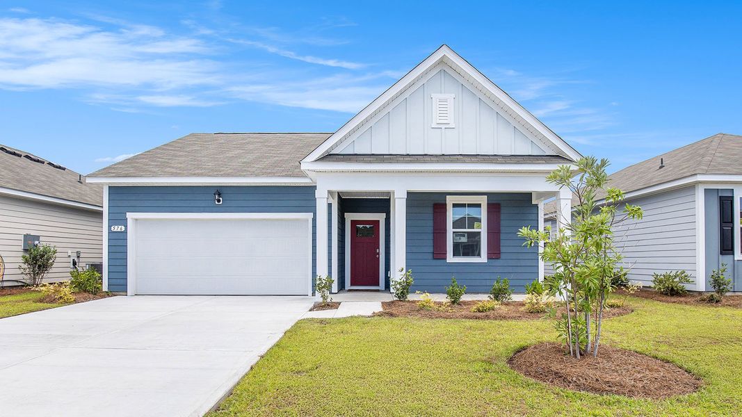 Front exterior of a home in the Hemingway Landing community, located in Conway, SC (Image 11).